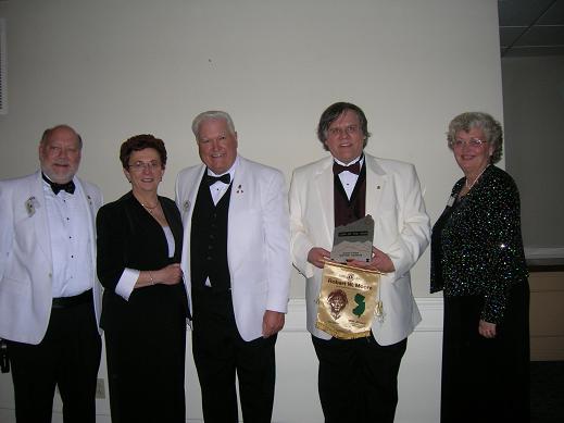 Wayne Auger Recieves District Lion of the Year & ID Recognition for Newsletter