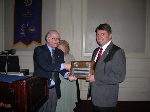 Photo Matt McQuesten Receives Granite State Fellow