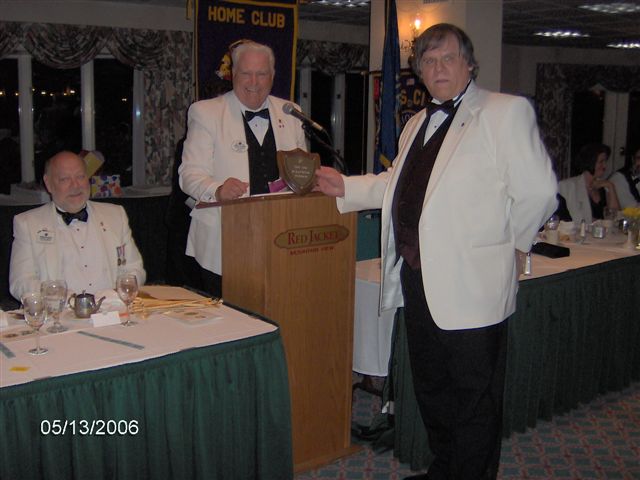 Wayne Auger Receives Best Scrapbook Award